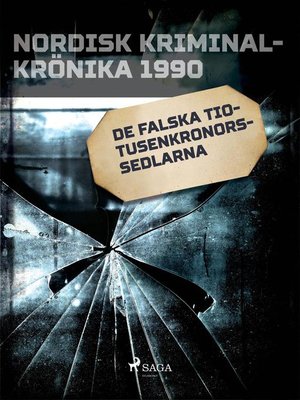 cover image of De falska tiotusenkronorssedlarna